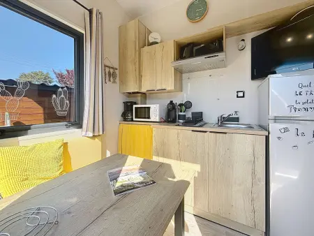 Tiny House 1 chambre, piscine chauffée, à 200 m de la plage, Jullouville - Photo 2