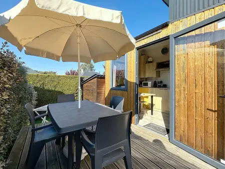 Tiny House 1 chambre, piscine chauffée, à 200 m de la plage, Jullouville - Photo 7