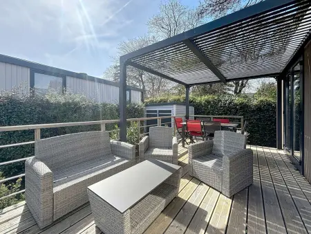 Mobil-home Grand Confort à 200m de la plage, 4 pers, piscine chauffée, parking, Wi-Fi inclus - Photo 1