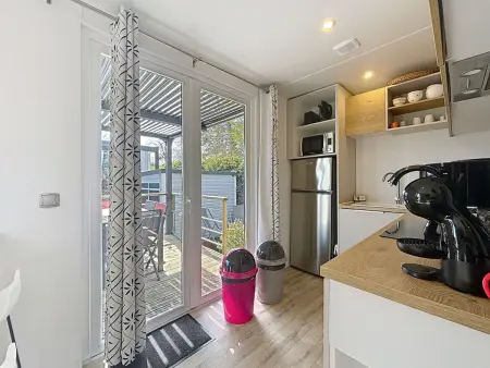 Mobil-home Grand Confort à 200m de la plage, 4 pers, piscine chauffée, parking, Wi-Fi inclus - Photo 4