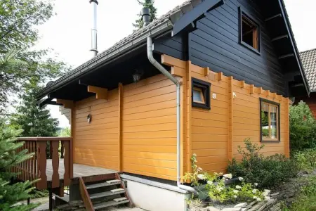 Camping Petite Suisse 6, Chalet de charme en bord de forêt - Photo 11