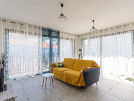 Maison neuve proche océan à Mimizan, 4 pers, clim, WIFI, jardinet, pistes cyclables, ménage inclus - Photo 1