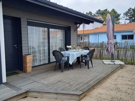 Maison neuve proche océan à Mimizan, 4 pers, clim, WIFI, jardinet, pistes cyclables, ménage inclus - Photo 11