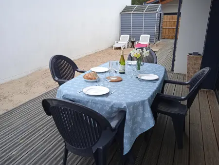 Maison neuve proche océan à Mimizan, 4 pers, clim, WIFI, jardinet, pistes cyclables, ménage inclus - Photo 12