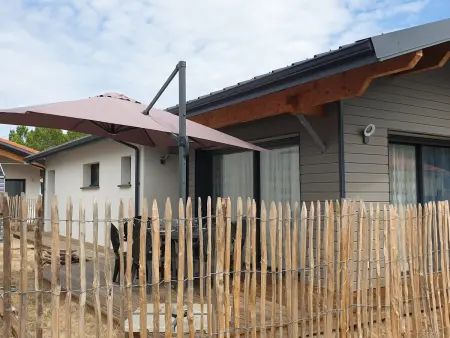 Maison neuve proche océan à Mimizan, 4 pers, clim, WIFI, jardinet, pistes cyclables, ménage inclus - Photo 13