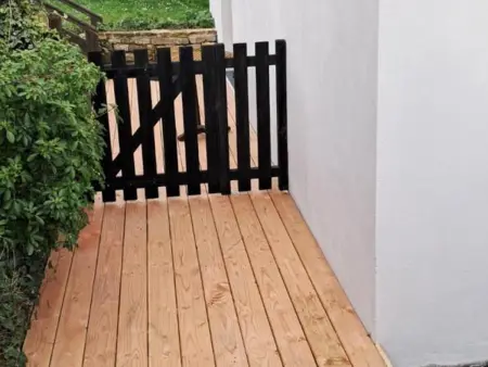 Charmante maison à Portbail avec jardin privé, animaux acceptés, parking - Photo 16