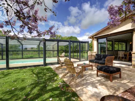 Grande maison avec piscine privée chauffée et animaux admis - Photo 1