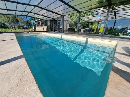 Grande maison avec piscine privée chauffée et animaux admis - Photo 8