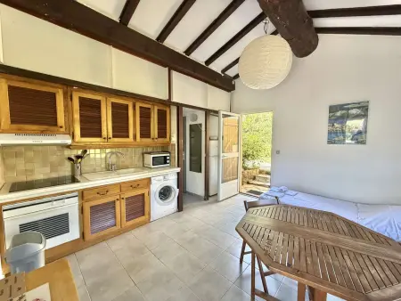 Mini-villa à 50m de la plage de Santa-Giulia, terrasse, parking, linge inclus - Photo 13