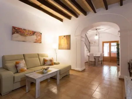 Maison Majorquine Rénovée avec Piscine à Llucmajor, 3 Chambres, 8 Personnes, WiFi, Climatisation - Photo 1
