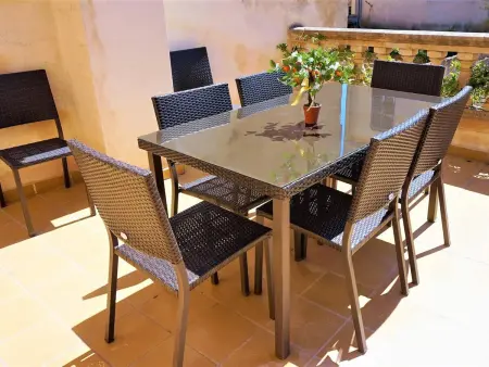 Maison Majorquine Rénovée avec Piscine à Llucmajor, 3 Chambres, 8 Personnes, WiFi, Climatisation - Photo 5