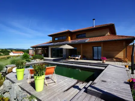 Gîte éco-responsable avec bassin naturel et vue panoramique - Photo 2