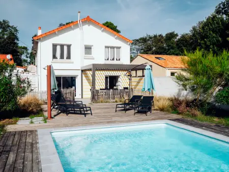 Maison indépendante avec jardin, piscine privée chauffée et Wi-Fi, près de la mer à Jard-sur-Mer - Photo 18