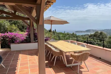 Villa Balou, Villa à Cavalaire avec vue mer et piscine - Photo 4