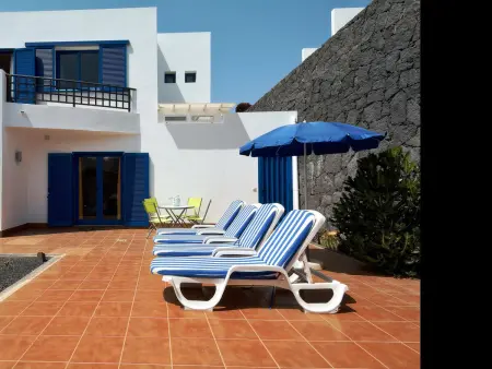 Villa à Playa Blanca : piscine privée, 3 salles de bain, clim, BBQ, proche plages et commodités - Photo 24