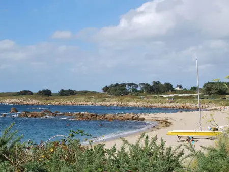 Maison 3 étoiles jardin parking, plage 100m, Maison 6 personnes à Pleumeur Bodou - Photo 11