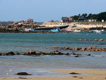 Maison 3 étoiles jardin parking, plage 100m, Maison 6 personnes à Pleumeur Bodou - Photo 13
