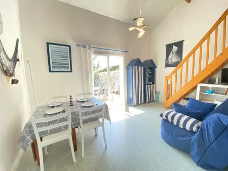 Maison avec piscine, tennis à 300m de la plage - 2 chambres, terrasse et parking privé - Photo 5