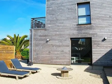 Villa bois à 500m plage avec jardin clos, WIFI et parking - Ile Grande - Photo 1