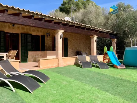 Charmante Maison de Campagne Rénovée avec Piscine et Aires de Jeux à Llucmajor - Photo 1