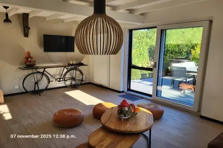 Maison Au Trieu, Spacieuse maison de vacances familiale - Photo 6