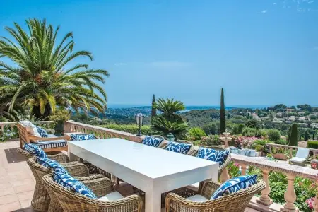 Villa Bellevue, Villa avec vue sur la mer et piscine - Photo 26