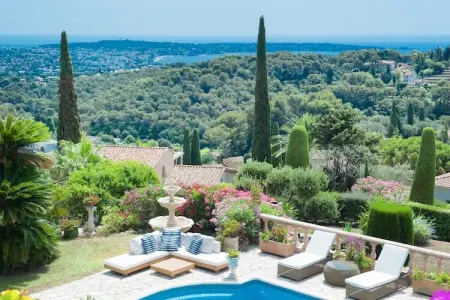 Villa Bellevue, Villa avec vue sur la mer et piscine - Photo 27
