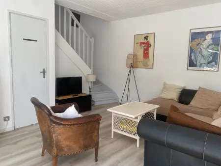 Maison 4 chambres avec WIFI et animaux acceptés à 200m de la plage - Photo 3