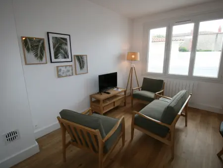 Maison Rénovée 200m du Centre et 350m Plage - Cour Fermée, 2 Chambres, Tout Équipé - Photo 15
