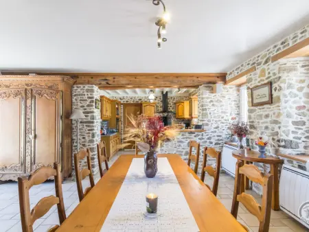 Maison conviviale avec étang, cheminée, draps fournis à Gouville-sur-Mer - Photo 6