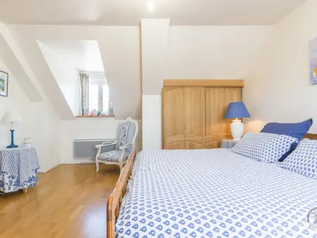Maison conviviale avec étang, cheminée, draps fournis à Gouville-sur-Mer - Photo 12