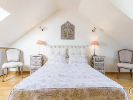 Maison conviviale avec étang, cheminée, draps fournis à Gouville-sur-Mer - Photo 15