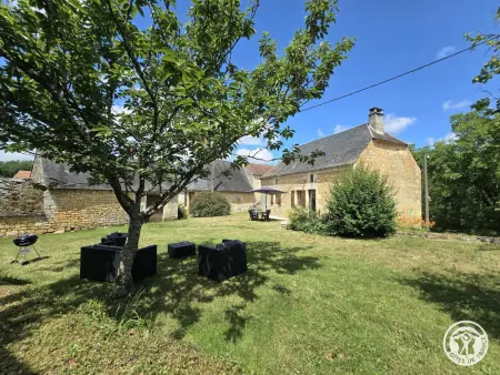 Maison traditionnelle du Périgord avec animaux admis, proche Sarlat - Photo 1