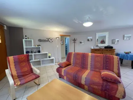 Maison récente 4 pièces près de l'océan, terrain clos, terrasse, barbecue, 8 couchages, ménage inclus - Photo 4