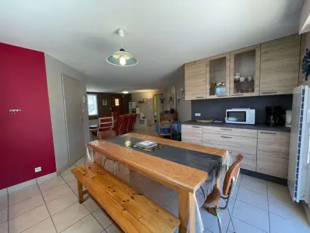 Maison récente 4 pièces près de l'océan, terrain clos, terrasse, barbecue, 8 couchages, ménage inclus - Photo 6