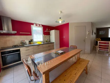 Maison récente 4 pièces près de l'océan, terrain clos, terrasse, barbecue, 8 couchages, ménage inclus - Photo 7