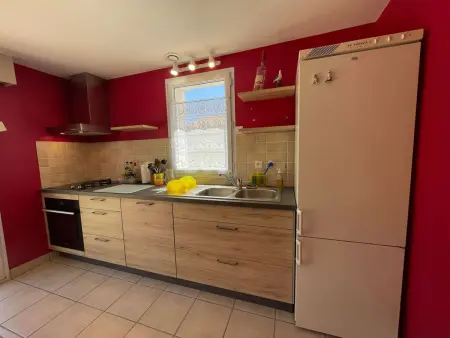 Maison récente 4 pièces près de l'océan, terrain clos, terrasse, barbecue, 8 couchages, ménage inclus - Photo 11