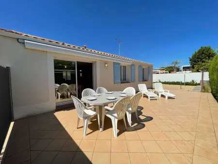 Maison récente 4 pièces près de l'océan, terrain clos, terrasse, barbecue, 8 couchages, ménage inclus - Photo 12