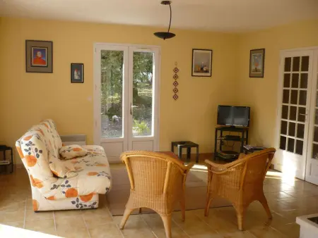 Maison 5 pièces avec grand jardin à Domino, 6 couchages, animaux admis - Photo 9