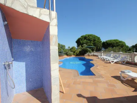 Villa 10 Pers, Piscine Privée, Climatisée, Gite 10 personnes à Lloret de Mar - Photo 11