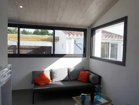 Maison familiale 10 pers, annexe, plage 250m, wifi, parking, jardin clos, terrasse avec pergola - Photo 8
