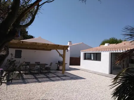 Maison familiale 10 pers, annexe, plage 250m, wifi, parking, jardin clos, terrasse avec pergola - Photo 21