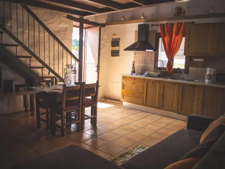 Maison rustique à Tunte avec piscine privée, climatisation, terrasse et wifi - Photo 1