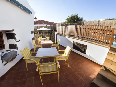 Maison rustique à Tunte avec piscine privée, climatisation, terrasse et wifi - Photo 12