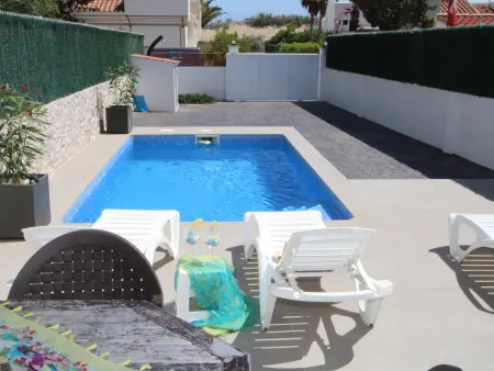 Maison près de la mer avec piscine privée, clim en option, Wi-Fi gratuit, animaux acceptés - Photo 14