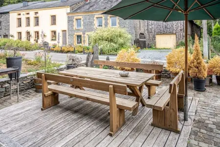 A l'aise, Maison de vacances spacieuse à Vresse-sur-Semois avec terrasse - Photo 29
