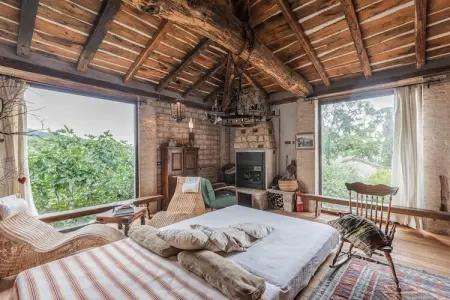 Casa Marchi, Maison à Vergato avec Cabane & Barbecue - Photo 1