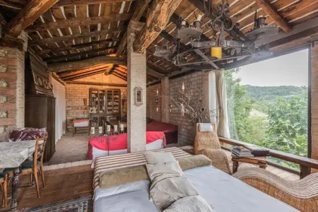 Casa Marchi, Maison à Vergato avec Cabane & Barbecue - Photo 11