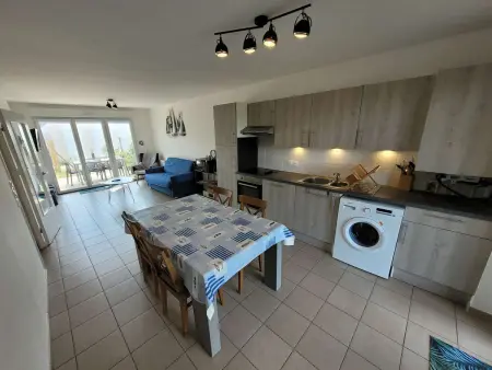 Appartement T3 lumineux à Wimereux avec jardins, terrasses, parking, WiFi - 2 chambres - Photo 14