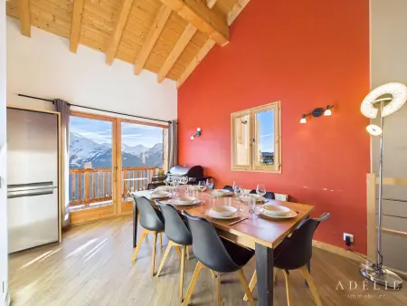 Chalet moderne, jacuzzi, sauna, 12 pers, proche pistes - Photo 4